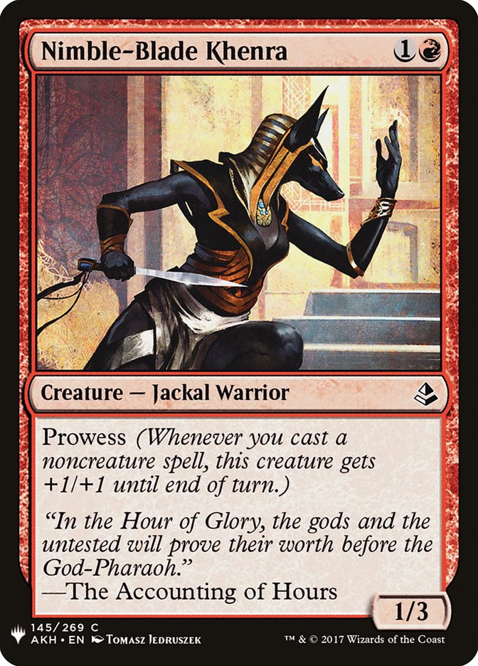 Nimble-Blade Khenra [Mystery Booster] - The Mythic Store | 24h Order Processing