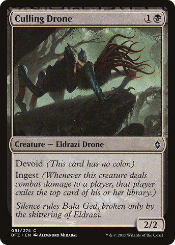 Culling Drone [Battle for Zendikar] - The Mythic Store | 24h Order Processing
