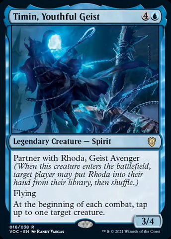 Timin, Youthful Geist [Innistrad: Crimson Vow Commander] - The Mythic Store | 24h Order Processing