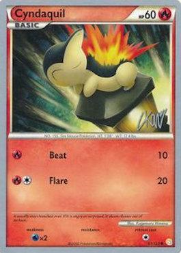 Cyndaquil (61/123) (Reshiphlosion - Christopher Kan) [World Championships 2011] - The Mythic Store | 24h Order Processing