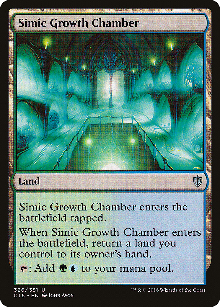 Simic Growth Chamber [Commander 2016] - The Mythic Store | 24h Order Processing