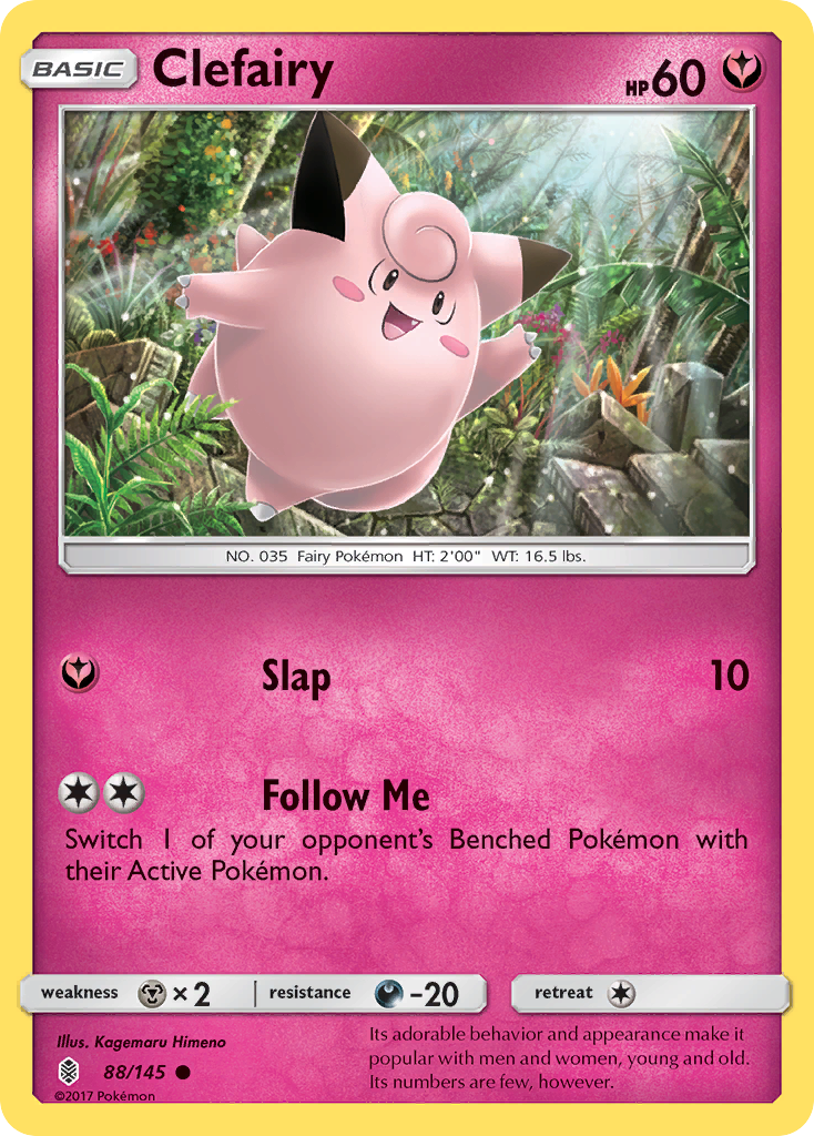 Clefairy (88/145) [Sun & Moon: Guardians Rising] - The Mythic Store | 24h Order Processing