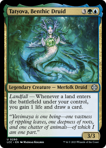 Tatyova, Benthic Druid [The Lost Caverns of Ixalan Commander] - The Mythic Store | 24h Order Processing