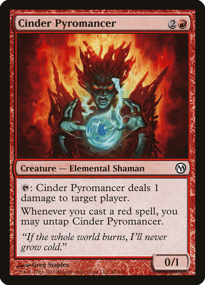 Cinder Pyromancer [Duels of the Planeswalkers] - The Mythic Store | 24h Order Processing