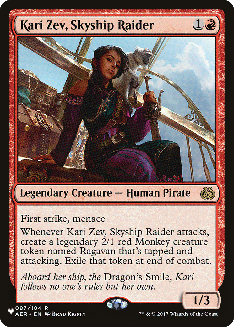Kari Zev, Skyship Raider [The List] - The Mythic Store | 24h Order Processing
