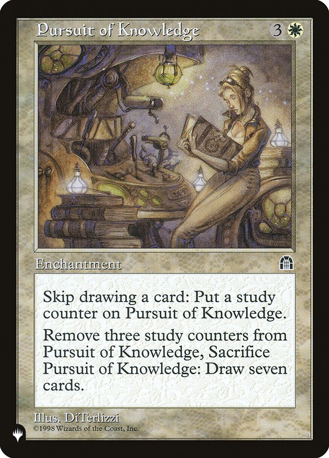 Pursuit of Knowledge [The List] - The Mythic Store | 24h Order Processing