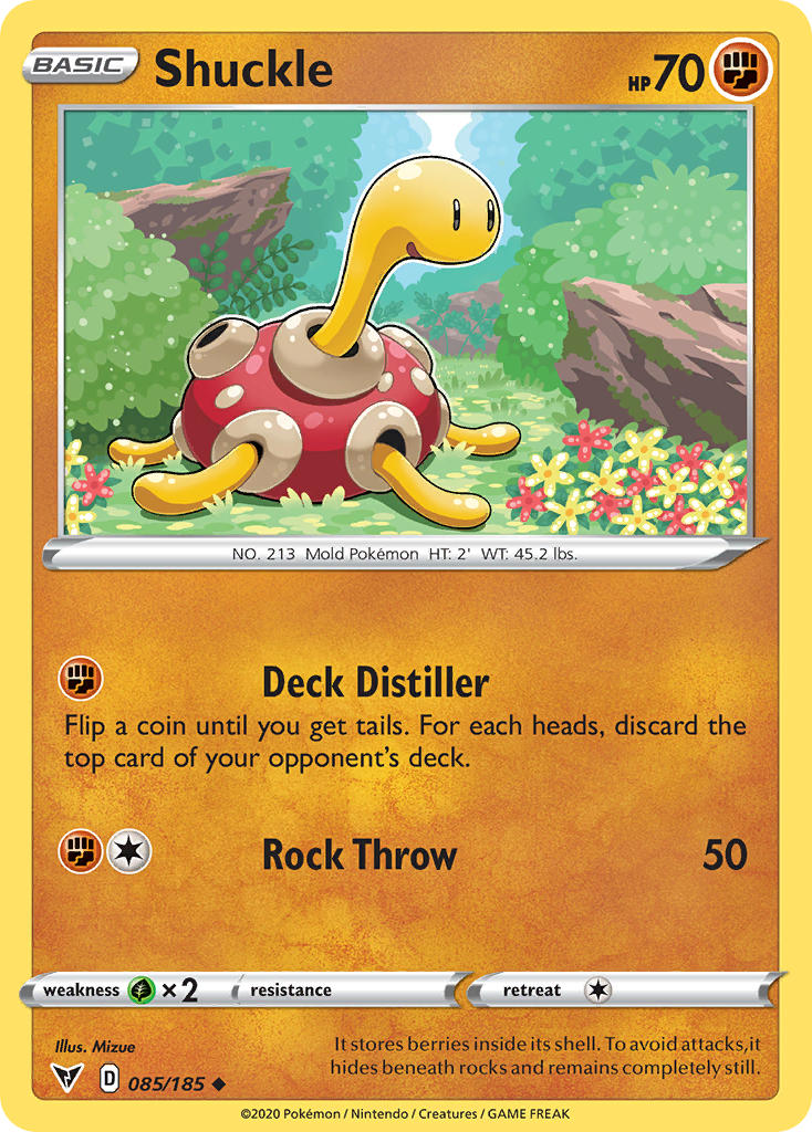 Shuckle (085/185) [Sword & Shield: Vivid Voltage] - The Mythic Store | 24h Order Processing