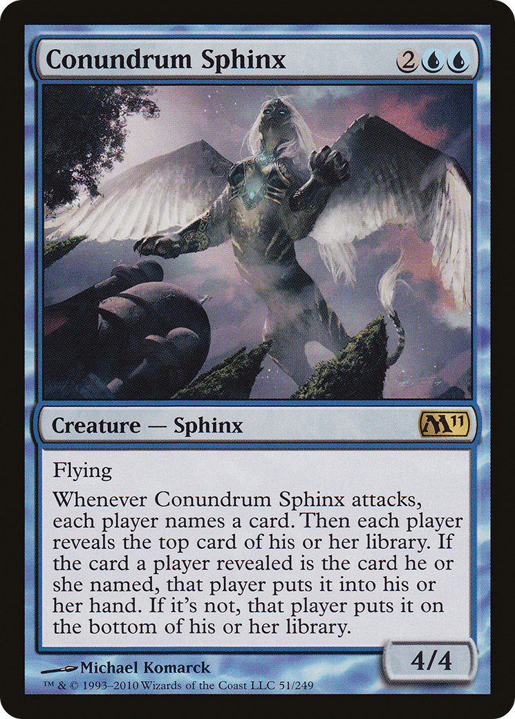 Conundrum Sphinx [Magic 2011] - The Mythic Store | 24h Order Processing