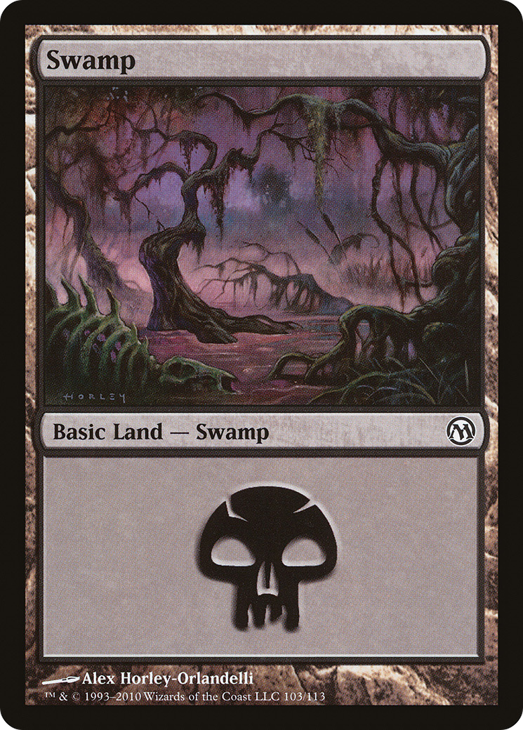 Swamp (103) [Duels of the Planeswalkers] - The Mythic Store | 24h Order Processing