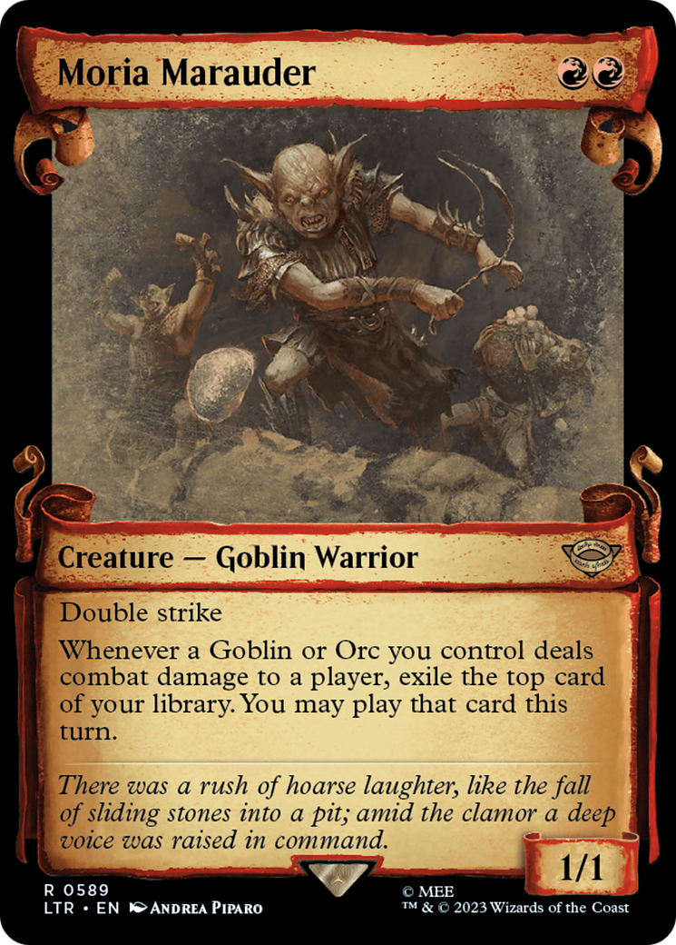 Moria Marauder [The Lord of the Rings: Tales of Middle-Earth Showcase Scrolls] - The Mythic Store | 24h Order Processing