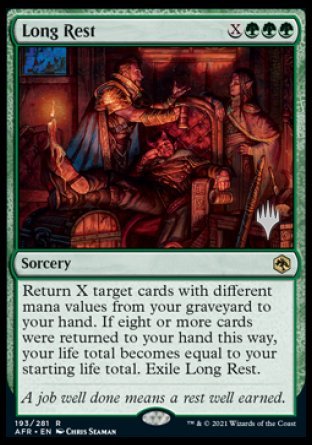 Long Rest (Promo Pack) [Dungeons & Dragons: Adventures in the Forgotten Realms Promos] - The Mythic Store | 24h Order Processing