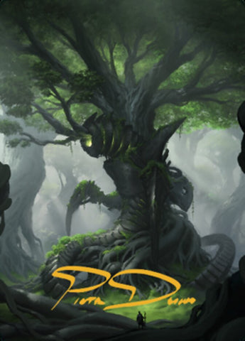 Forest Art Card (Gold-Stamped Signature) [The Brothers' War Art Series] - The Mythic Store | 24h Order Processing