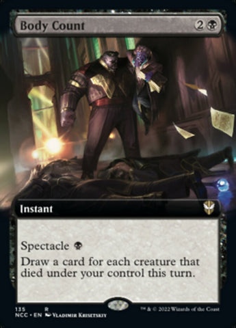 Body Count (Extended Art) [Streets of New Capenna Commander] - The Mythic Store | 24h Order Processing