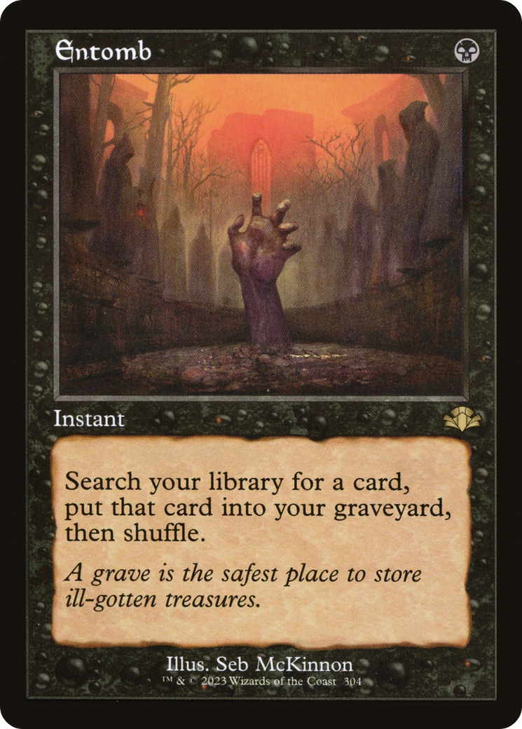 Entomb (Retro) [Dominaria Remastered] - The Mythic Store | 24h Order Processing