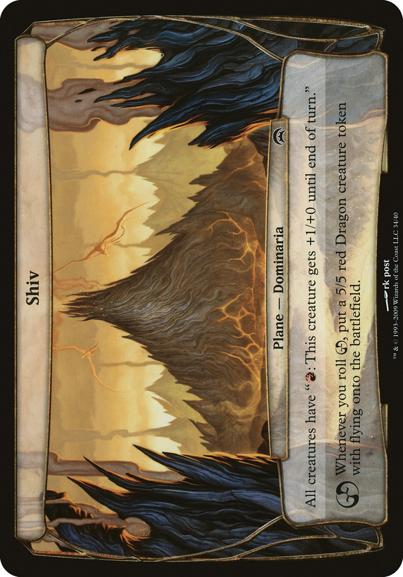 Shiv (Planes) [Planechase Planes] - The Mythic Store | 24h Order Processing