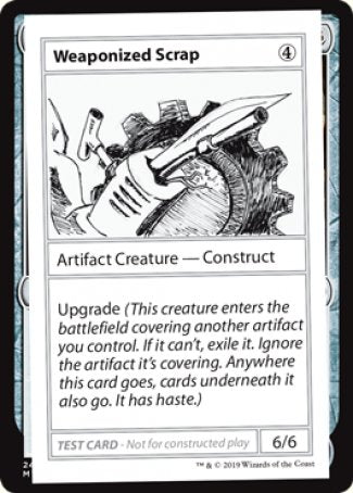 Weaponized Scrap (2021 Edition) [Mystery Booster Playtest Cards] - The Mythic Store | 24h Order Processing
