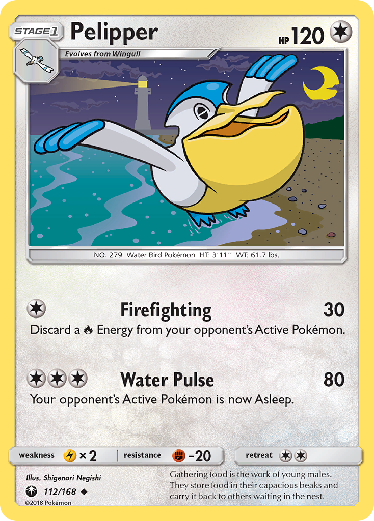 Pelipper (112/168) [Sun & Moon: Celestial Storm] - The Mythic Store | 24h Order Processing