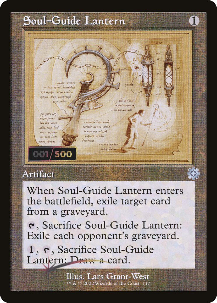 Soul-Guide Lantern (Retro Schematic) (Serialized) [The Brothers' War Retro Artifacts] - The Mythic Store | 24h Order Processing