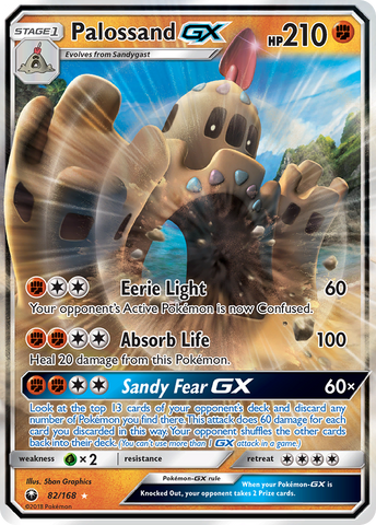 Palossand GX (82/168) [Sun & Moon: Celestial Storm] - The Mythic Store | 24h Order Processing