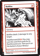 Boltfire [Mystery Booster 2 Playtest Cards] - The Mythic Store | 24h Order Processing