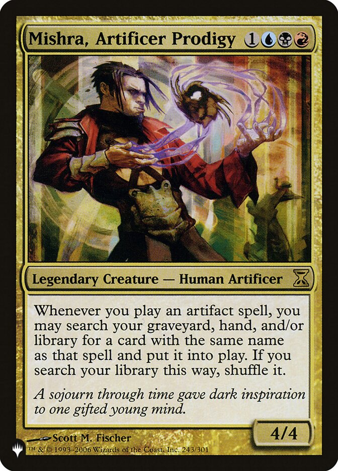 Mishra, Artificer Prodigy [The List] - The Mythic Store | 24h Order Processing