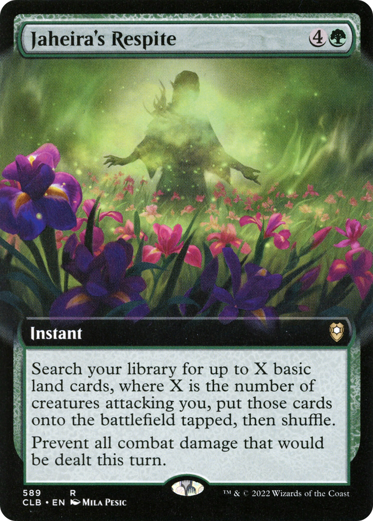 Jaheira's Respite (Extended Art) [Commander Legends: Battle for Baldur's Gate] - The Mythic Store | 24h Order Processing