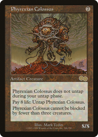 Phyrexian Colossus [Urza's Saga] - The Mythic Store | 24h Order Processing