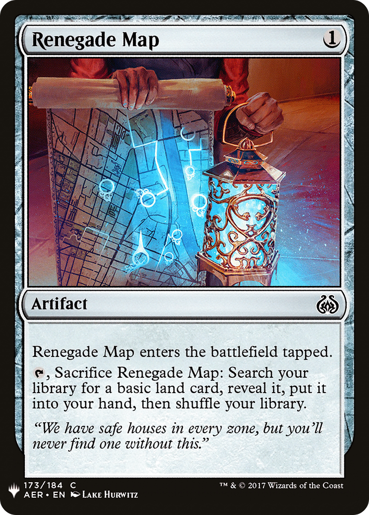 Renegade Map [Mystery Booster] - The Mythic Store | 24h Order Processing