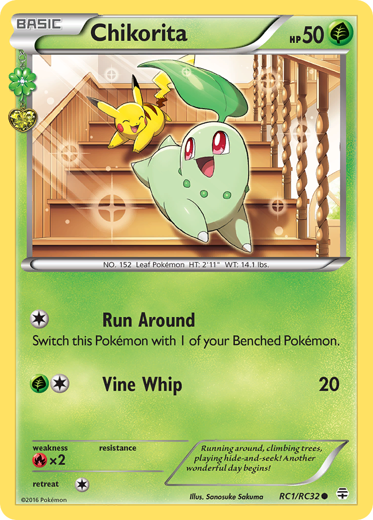 Chikorita (RC1/RC32) [XY: Generations] - The Mythic Store | 24h Order Processing