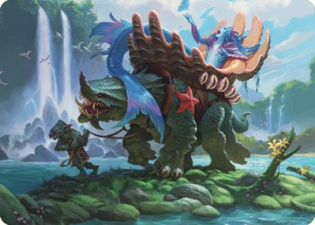 Vodalian Mindsinger Art Card [Dominaria United Art Series] - The Mythic Store | 24h Order Processing