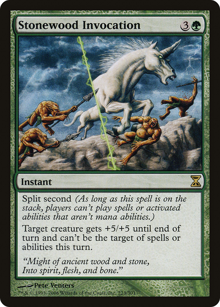 Stonewood Invocation [Time Spiral] - The Mythic Store | 24h Order Processing