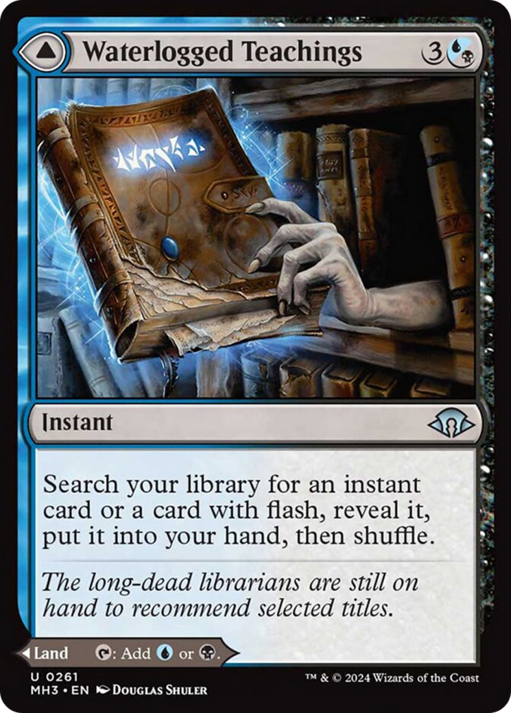 Waterlogged Teachings //Inundated Archive [Modern Horizons 3] - The Mythic Store | 24h Order Processing