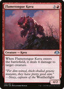 Flametongue Kavu [Dominaria Remastered] - The Mythic Store | 24h Order Processing