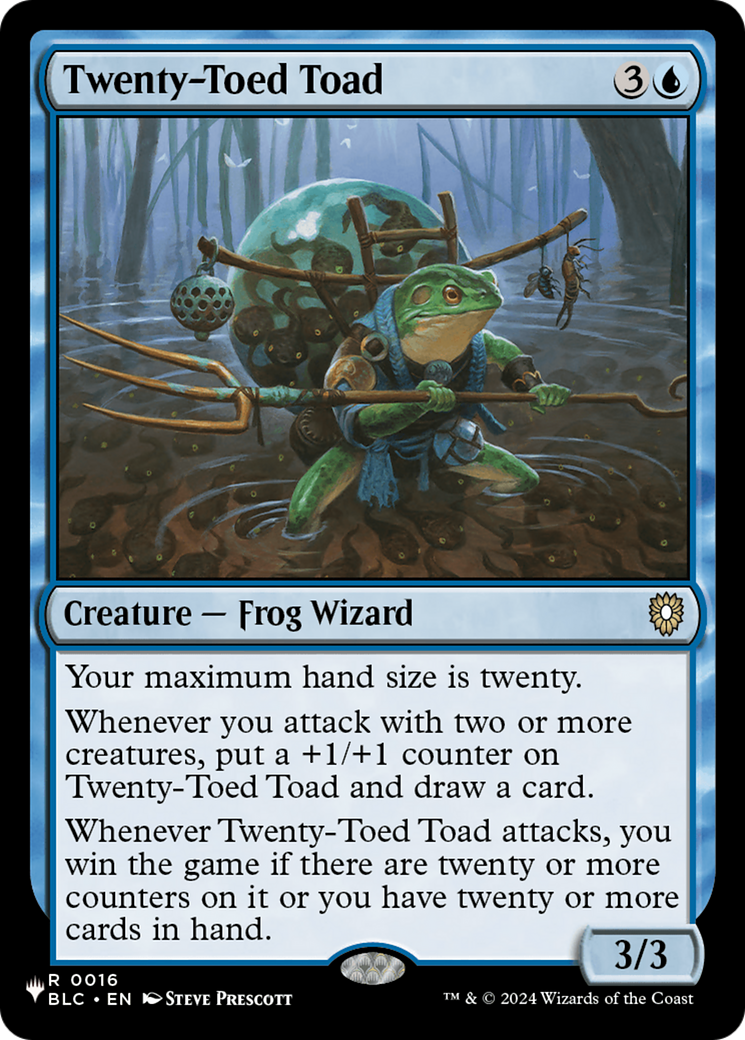 Twenty-Toed Toad [The List] - The Mythic Store | 24h Order Processing