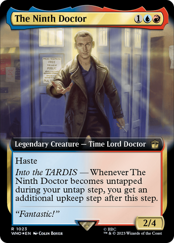 The Ninth Doctor (Extended Art) (Surge Foil) [Doctor Who] - The Mythic Store | 24h Order Processing