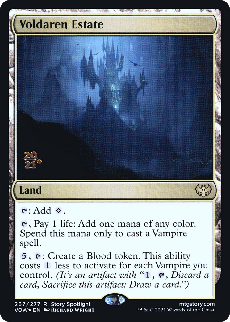 Voldaren Estate [Innistrad: Crimson Vow Prerelease Promos] - The Mythic Store | 24h Order Processing