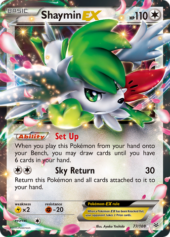 Shaymin EX (77/108) [XY: Roaring Skies] - The Mythic Store | 24h Order Processing
