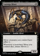 Lazotep Sliver (Extended Art) [Commander Masters] - The Mythic Store | 24h Order Processing