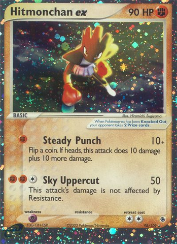 Hitmonchan ex (98/109) [EX: Ruby & Sapphire] - The Mythic Store | 24h Order Processing