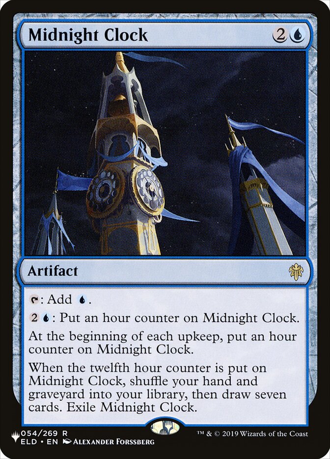 Midnight Clock [The List] - The Mythic Store | 24h Order Processing