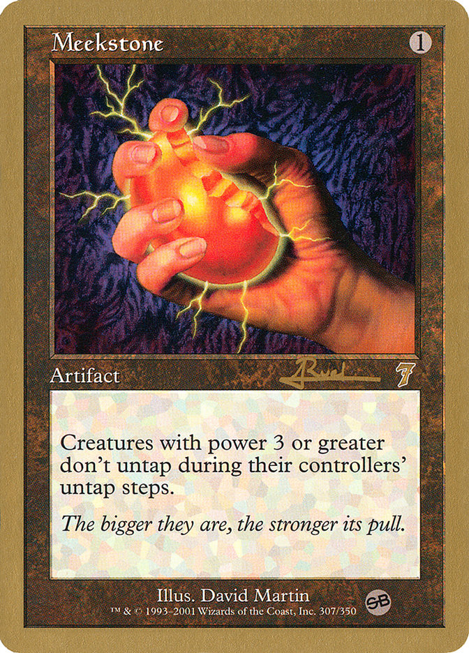 Meekstone (Antoine Ruel) (SB) [World Championship Decks 2001] - The Mythic Store | 24h Order Processing