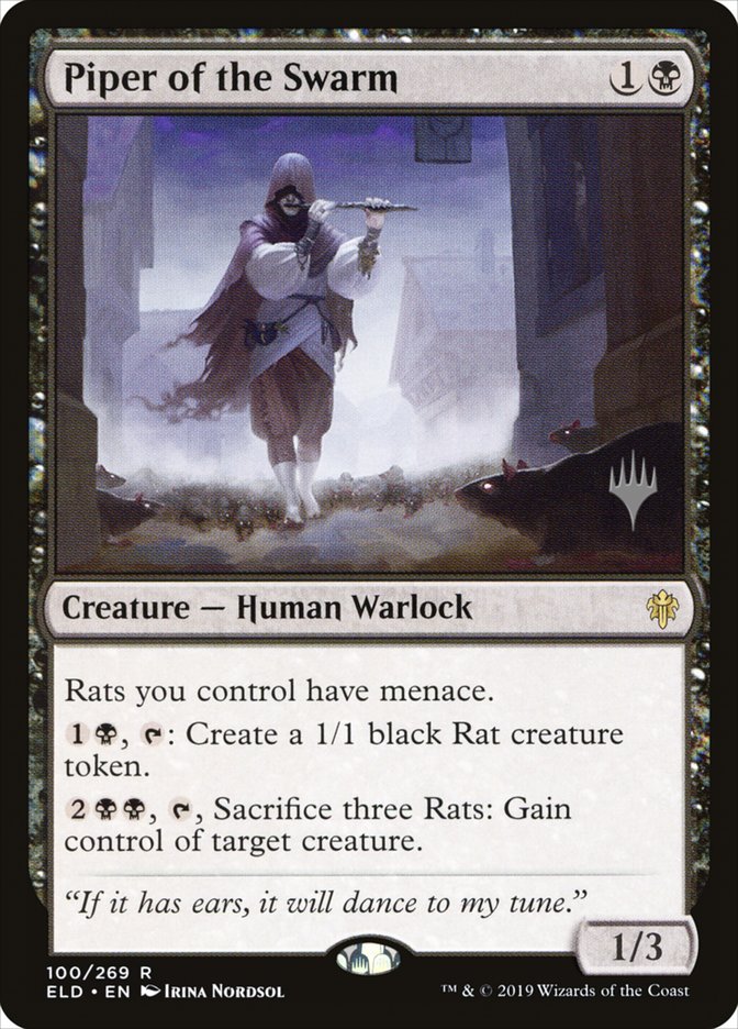 Piper of the Swarm (Promo Pack) [Throne of Eldraine Promos] - The Mythic Store | 24h Order Processing
