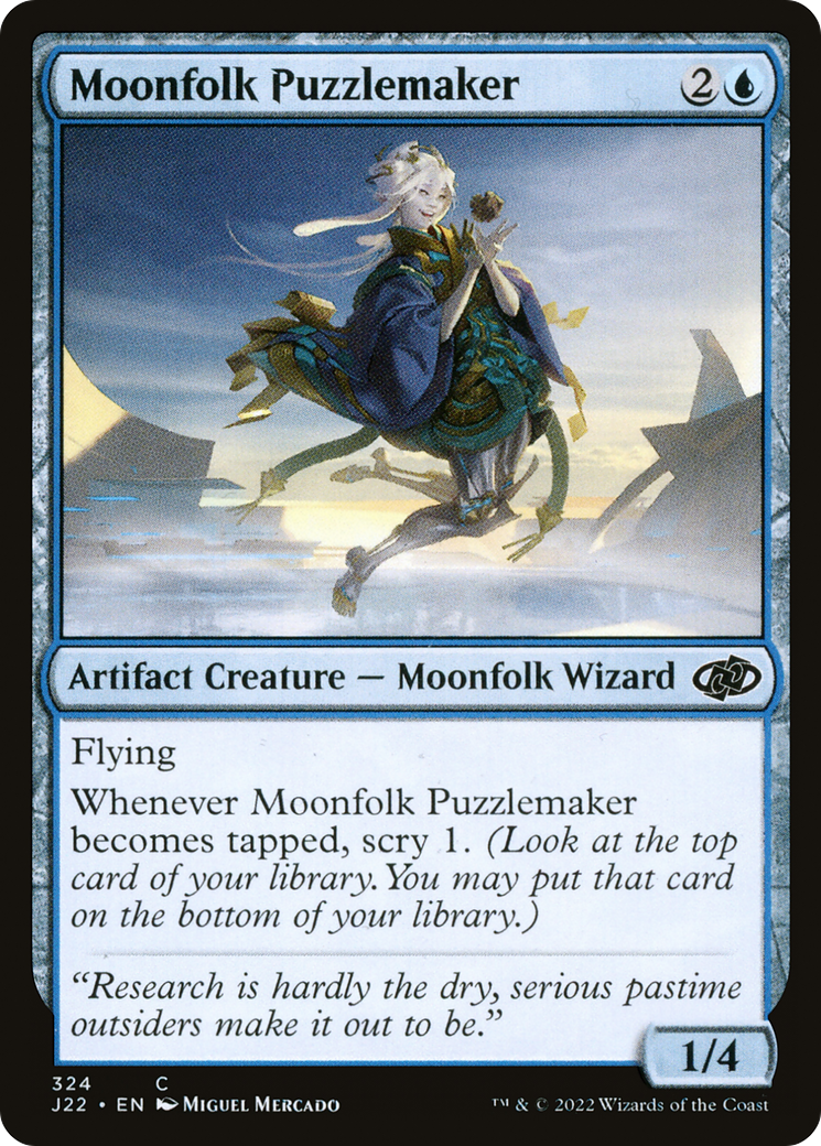 Moonfolk Puzzlemaker [Jumpstart 2022] - The Mythic Store | 24h Order Processing
