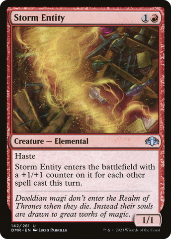 Storm Entity [Dominaria Remastered] - The Mythic Store | 24h Order Processing