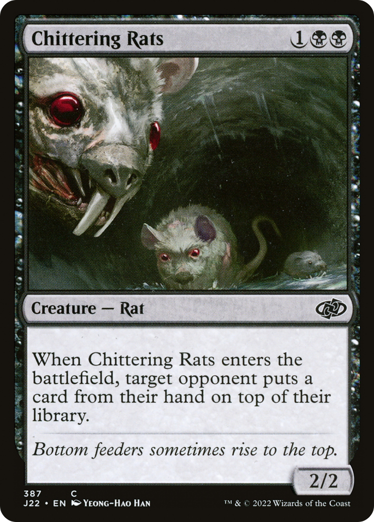 Chittering Rats [Jumpstart 2022] - The Mythic Store | 24h Order Processing
