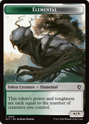 Copy // Elemental (0010) Double-Sided Token [Lorwyn Eclipsed Tokens] - The Mythic Store | 24h Order Processing