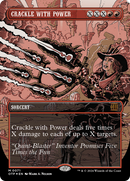 Crackle with Power (Textured Foil) [Outlaws of Thunder Junction: Breaking News] - The Mythic Store | 24h Order Processing