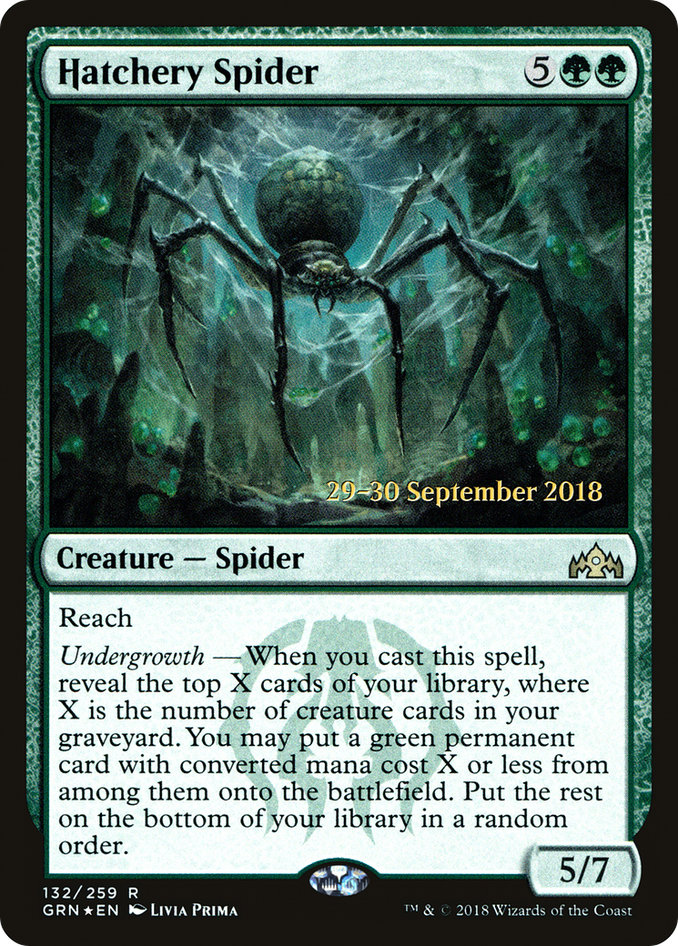 Hatchery Spider [Guilds of Ravnica Prerelease Promos] - The Mythic Store | 24h Order Processing