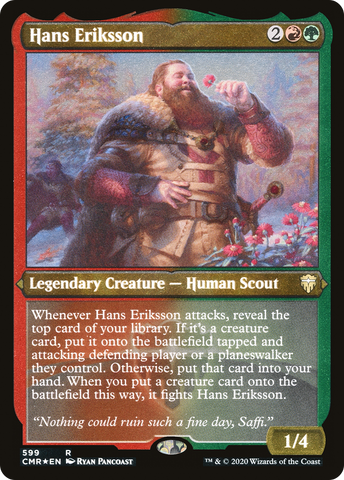 Hans Eriksson (Etched) [Commander Legends] - The Mythic Store | 24h Order Processing