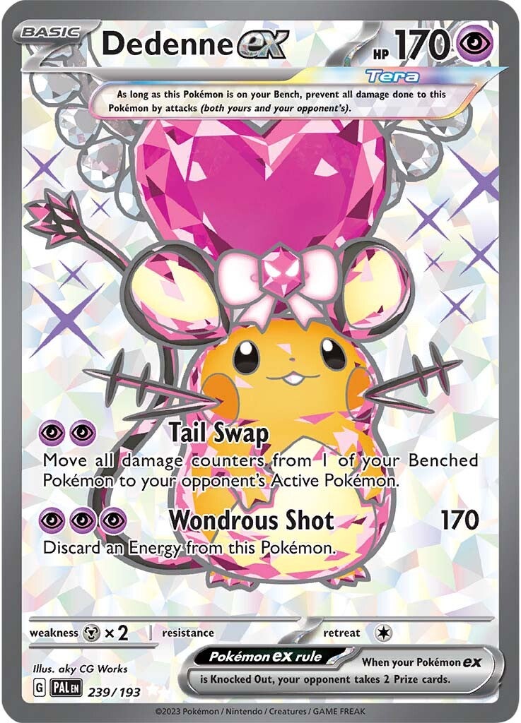 Dedenne ex (239/193) [Scarlet & Violet: Paldea Evolved] - The Mythic Store | 24h Order Processing